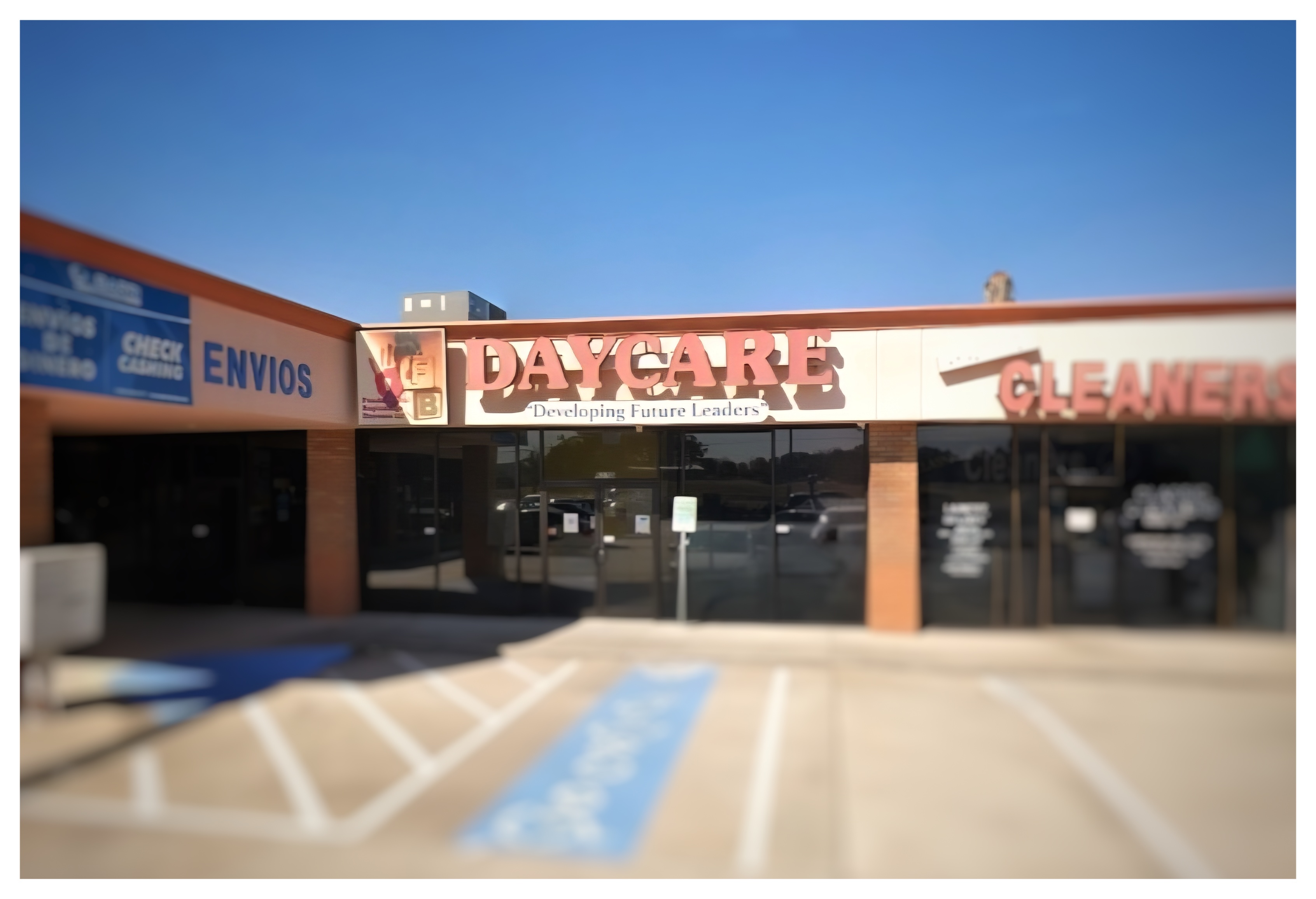 Fundamental Beginnings Daycare building on E Richey Rd, Houston TX